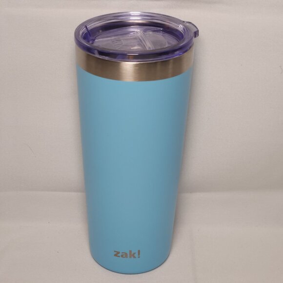 Zak Designs Tumbler Double Wall Stainless Steel Latah Contour Lid 20oz - Picture 2 of 10